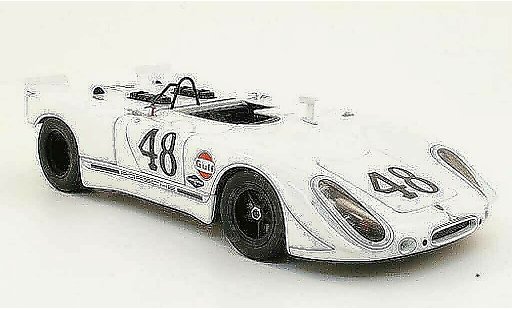 Porsche 908 1970 1/18 Autoart 2 no.48 s.mcque/p.revson sebring miniature