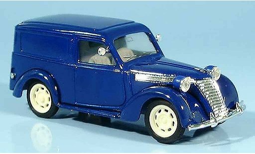 Fiat 1100 Furgone 1/43 Brumm E bleu Fourgon miniature