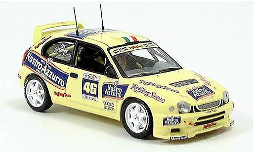 Toyota Corolla WRC 1/43 IXO rossi monza 2003 miniature