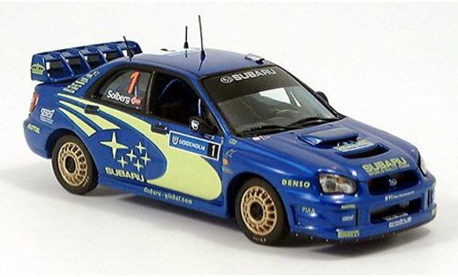 Subaru Impreza WRC 1/43 IXO Su&Atilde;&uml;de 2004 miniature
