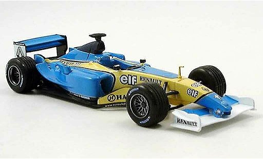 Renault F1 2003 1/43 Solido trulli alonso (aufkleber fur beide versionen) miniature