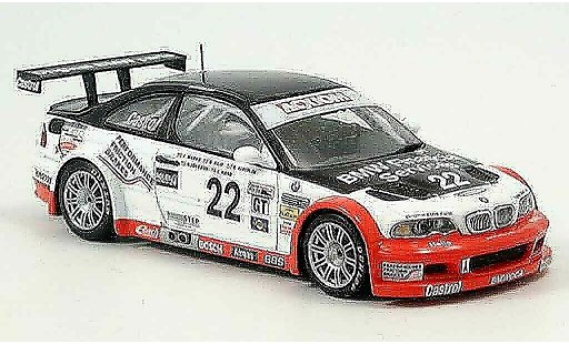 Bmw M3 course 1/43 Minichamps GTR E46 Daytona Said Auberlen Marks Hand Jonsson 2004 miniature