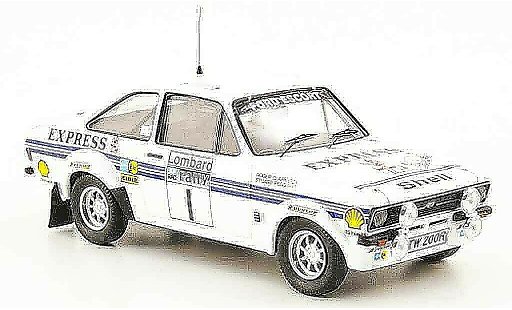 Ford Escort Berlina 1/43 Trofeu Express 4thR.A.C. Roger Clark Stuart P 1977 miniature