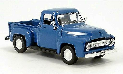 Ford F-100 Pickup 1/43 Yat Ming F 100 Pick Up bleu 1953 miniature