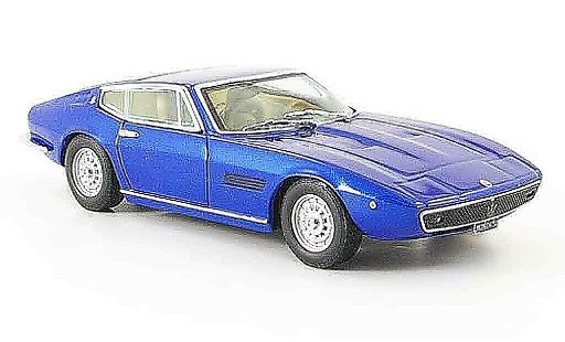 Maserati Ghibli coupe 1/43 IXO ss bleu miniature