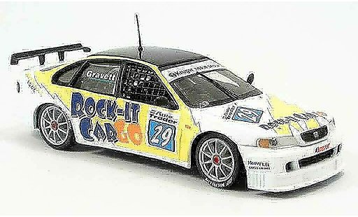 Honda Accord Base 1/43 Onyx R. Gravett BTCC 1998 miniature