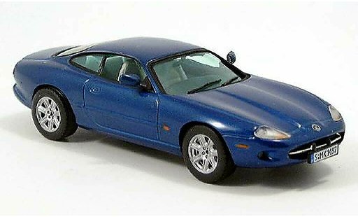 Jaguar XK 8 1/43 Vitesse Coupe met. bleu miniature
