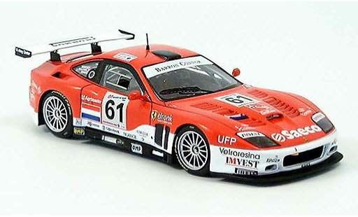 Ferrari 575 M 1/43 Red Line maranello barron connor no. 61 lm 2004 miniature
