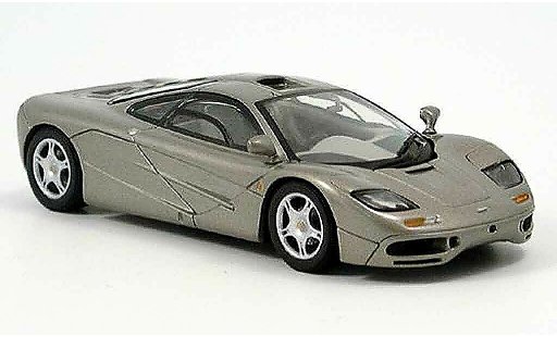 McLaren F1 GTR GTR 1/43 Minichamps platingrise miniature