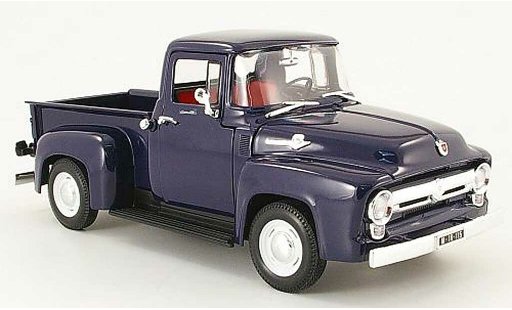 Ford F-100 Pickup 1/18 Welly 00 pick up bleu 1956 miniature