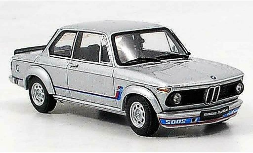 Bmw 2002 Turbo 1/43 Autoart grise metallisee 1973 miniature