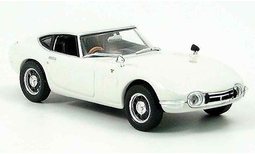 Toyota 2000 GT 1967 1/43 Norev blanche miniature