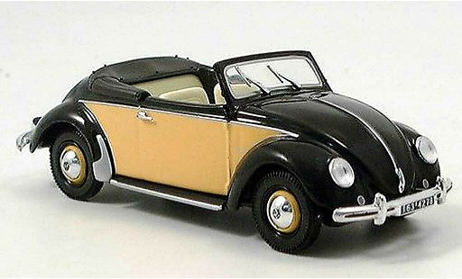 Volkswagen Kafer Cabriolet 1/43 Norev Hebmuller miniature