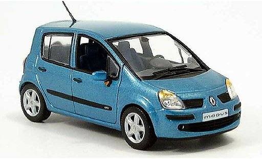 Renault Modus Base 1/43 Norev turquoise 2004 miniature