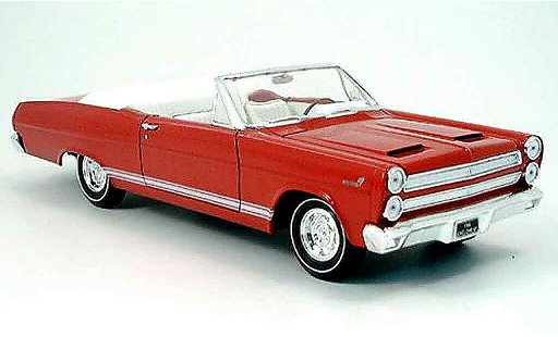 Mercury Cyclone Base 1/18 Yat Ming rouge 1966 miniature