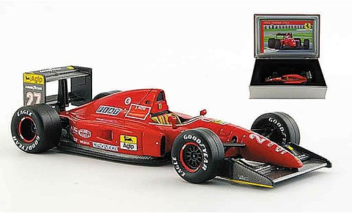 Ferrari F1 92A 1/43 IXO f 92 a no.27 j.alesi gp frankreich 1992 miniature