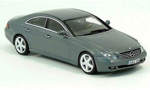 Mercedes Classe CLS Base 1/43 Minichamps griseverte 2004 miniature