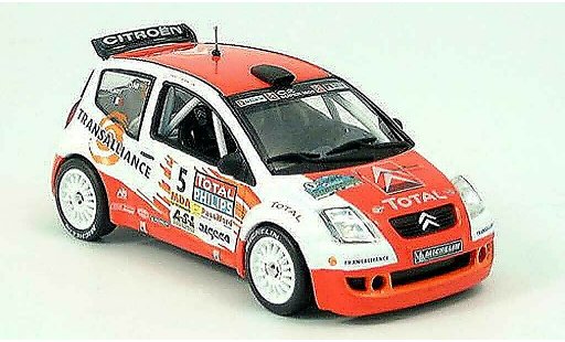 Citroen C2 S1600 1/43 Norev No.5 Rally de Lyon miniature