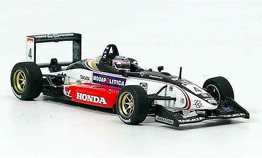 Dallara F301 course 1/43 Minichamps Mugen T. Sato vainqueur Zandvort 2001 miniature