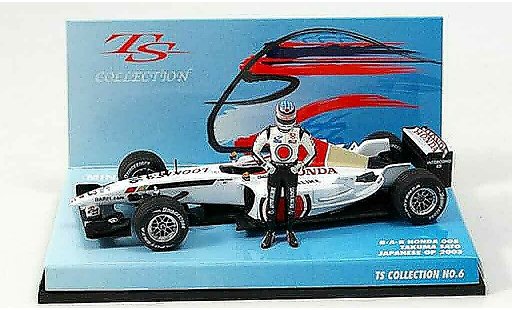Honda F1 Base 1/43 Minichamps BAR 005 T. Sato GP Japan 2002 miniature