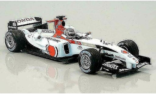 Honda F1 Base 1/43 Minichamps BAR T. Sato British GP 2004 miniature