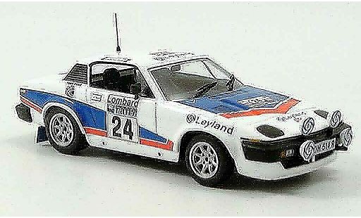Triumph TR7 1977 1/43 IXO No.24 Pond Gallagher RAC Rallye miniature