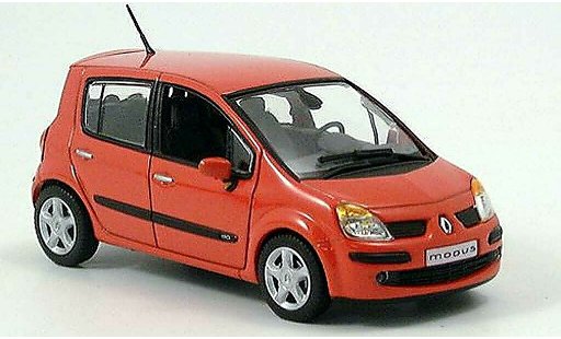 Renault Modus Base 1/43 Norev rouge orange 2004 miniature