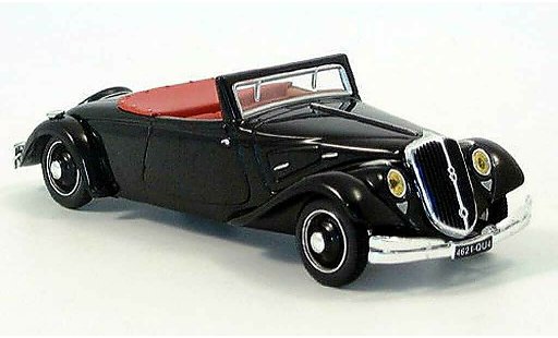 Citroen Traction 22 1/43 Norev CV cabriolet noire miniature