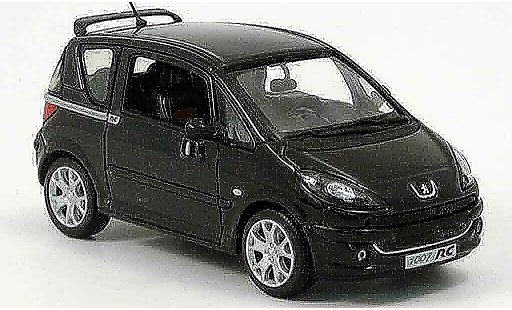 Peugeot 1007 RC 1/43 Norev noire 2004 miniature