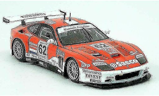 Ferrari 575 GTC 1/43 Red Line no.62 hezemans le mans 2004 miniature