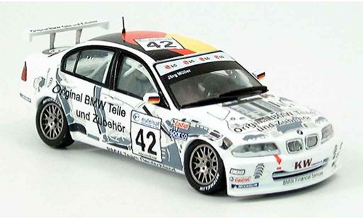 Bmw 320 course 1/43 Spark E46 i 3er No. 42 Jorg Muller 2002 miniature