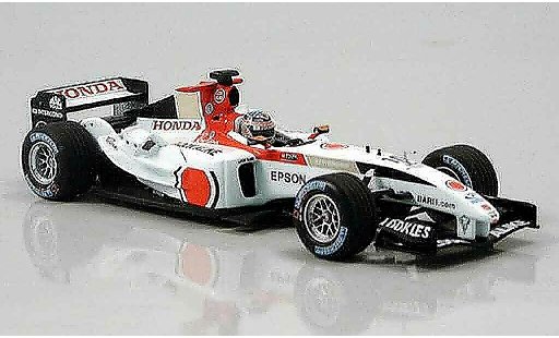 Honda F1 Base 1/43 Minichamps BAR 006 T.Sato GP Japan 2004 miniature
