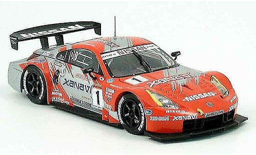 Nissan 350Z JGTC 1/43 Ebbro JGTC Z 500 Xanavi Malaysiam No. 1 2004 miniature