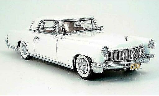 Lincoln Continental 1956 1/18 Yat Ming mk ii blanche miniature