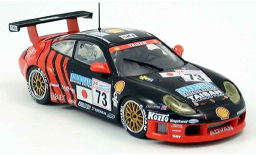 Porsche 911 GT3 1/43 Ebbro R LM Taysan No. 73 miniature