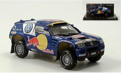 Volkswagen Touareg Dakar 1/43 Minichamps Presentation Motor-Show Essen 2004 miniature