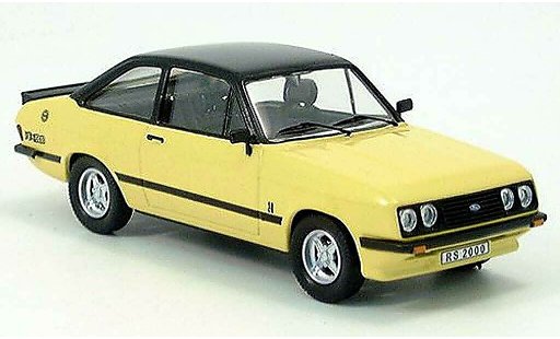 Ford Escort RS 2000 1/43 Trofeu jaune/noire 1979 miniature