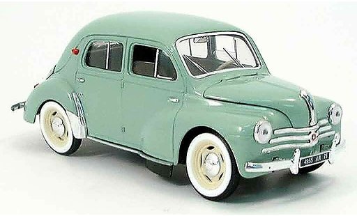Renault 4CV Base 1/18 Solido grise 1954 miniature