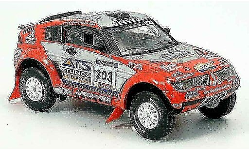 Mitsubishi Pajero Evolution 1/43 Solido No. 203 2004 miniature