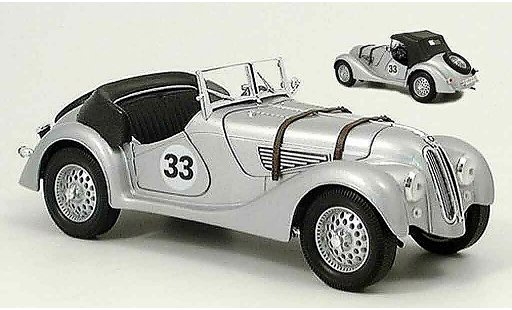 Bmw 328 course 1/18 Yat Ming 1940 no.33 grise miniature