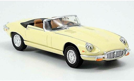 Jaguar E-Type 1971 1/43 Yat Ming jaune miniature