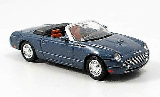 Ford Thunderbird Retro 1/43 Yat Ming ouvert anthracite miniature