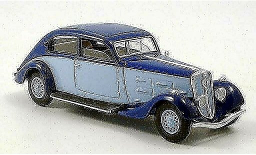 Peugeot 601 Base 1/43 Solido bleu/bleu 1934 miniature