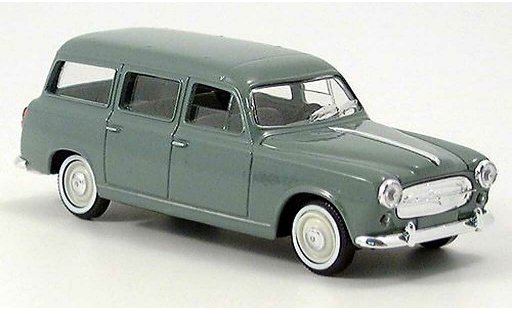 Peugeot 403 Break 1/43 Solido gris 1960 miniature