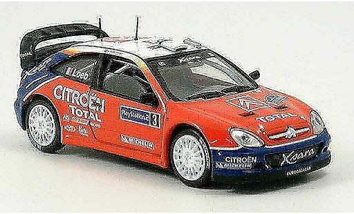 Citroen Xsara WRC 2004 1/43 Solido weltmeister loeb miniature