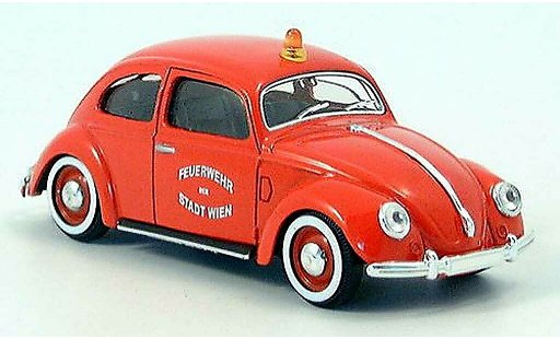Volkswagen Kafer Base 1/43 Solido pompiers Wien miniature