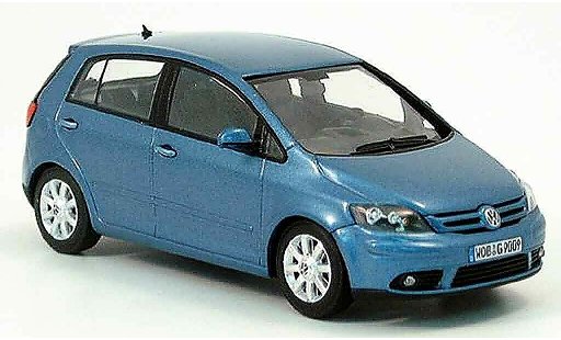 Volkswagen Golf Base 1/43 Minichamps plus bleu 2005 miniature