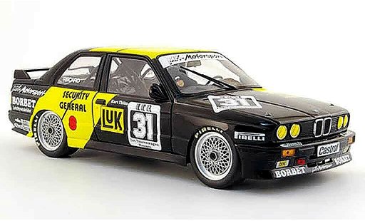 Bmw M3 coupe 1/18 Minichamps DTM E30 vainqueur nurburgring thim 1988 miniature