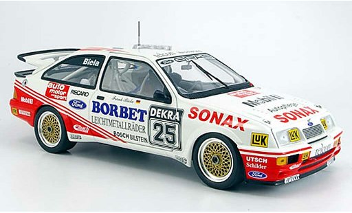 Ford Sierra RS 500 1/18 Minichamps sonax dtm biela 1989 miniature