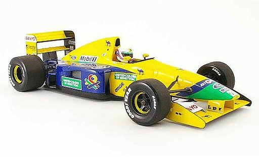 Benetton B191B course 1/18 Minichamps 1992 benetton b 191 b m. brundle miniature